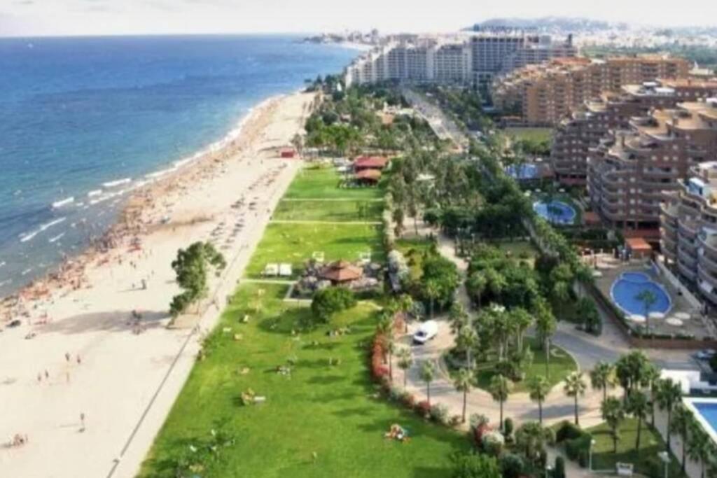 Excepcional apartamento Frontal, 1a línea de playa, MarinaDor Oropesa del Mar Exterior foto