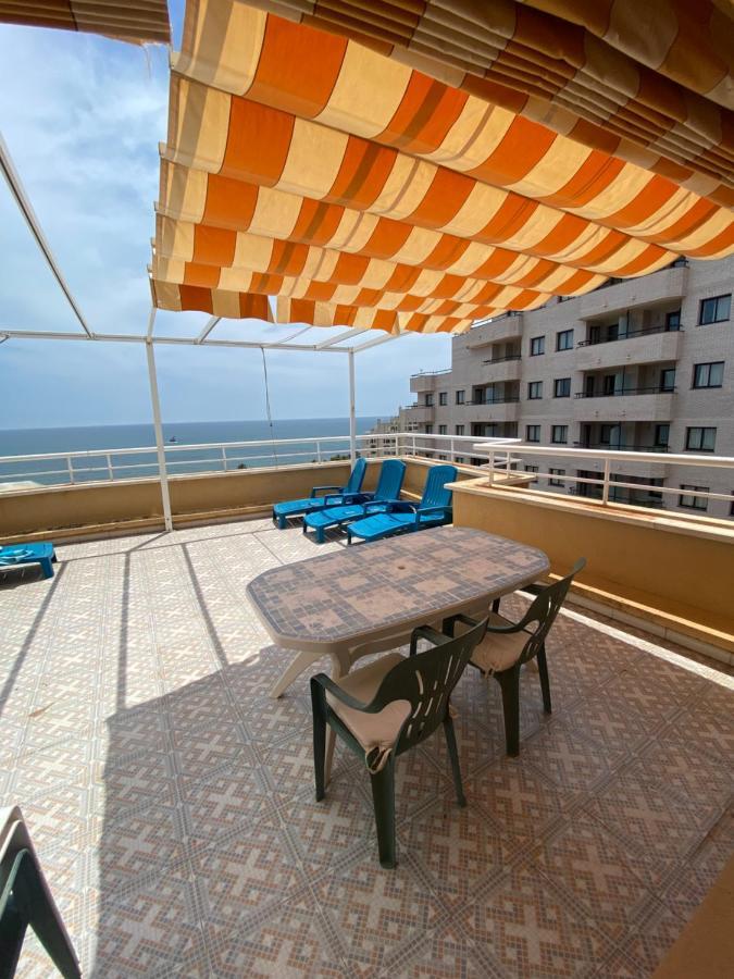 Excepcional apartamento Frontal, 1a línea de playa, MarinaDor Oropesa del Mar Exterior foto